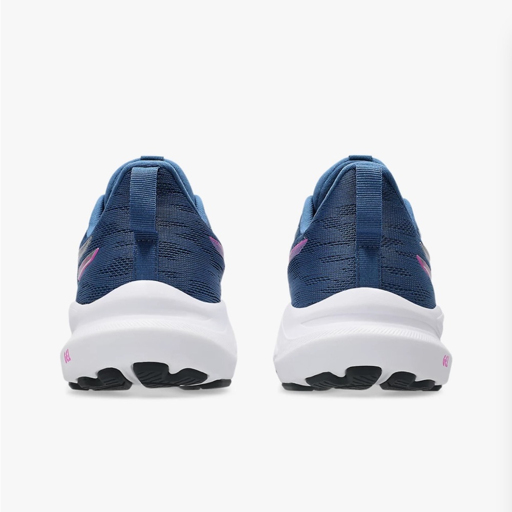 NEW ASICS Women's Navy & Pink Performance Running Shoes GT-1000 14 GRADE SCHOOL - Picture 3 of 8